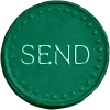 A send button made to look like a green wax seal